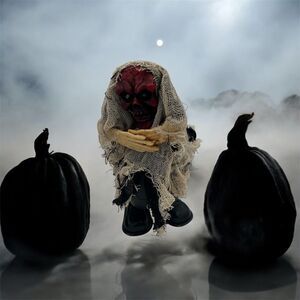 Adorox Walking Talking Light up Screaming Death Demon Skeleton Halloween Terror